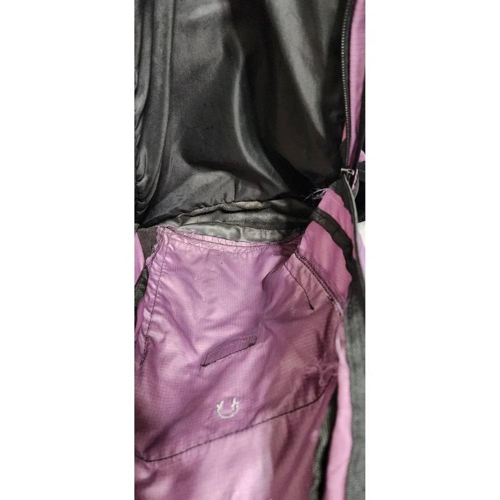 LL‎ Bean Super Deluxe Backpack Purple Embroidered EUC
